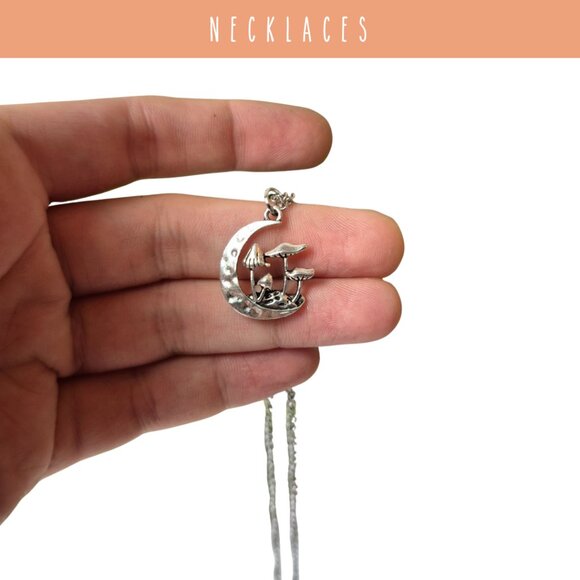 Mushroom Moons Necklace - Picture 2 of 5